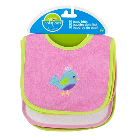 Neat Solutions Baby Bibs - 10 CT10.0 CT (Best Baby Bibs For Feeding)