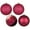 Berry Red 12 per Box, variant on Vickerman 4" Periwinkle Candy Ball Ornament, 6 per Bag