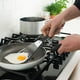 thumbnail image 4 of onlyliua Ofertas Del Día de Hoy Pala para Freír de Gel de Sílice de Acero Inoxidable Pala para Freír con Aislamiento Térmico Pala para Freír Carne de Cocina Pala para Freír con Forma de Abanico para, 4 of 4