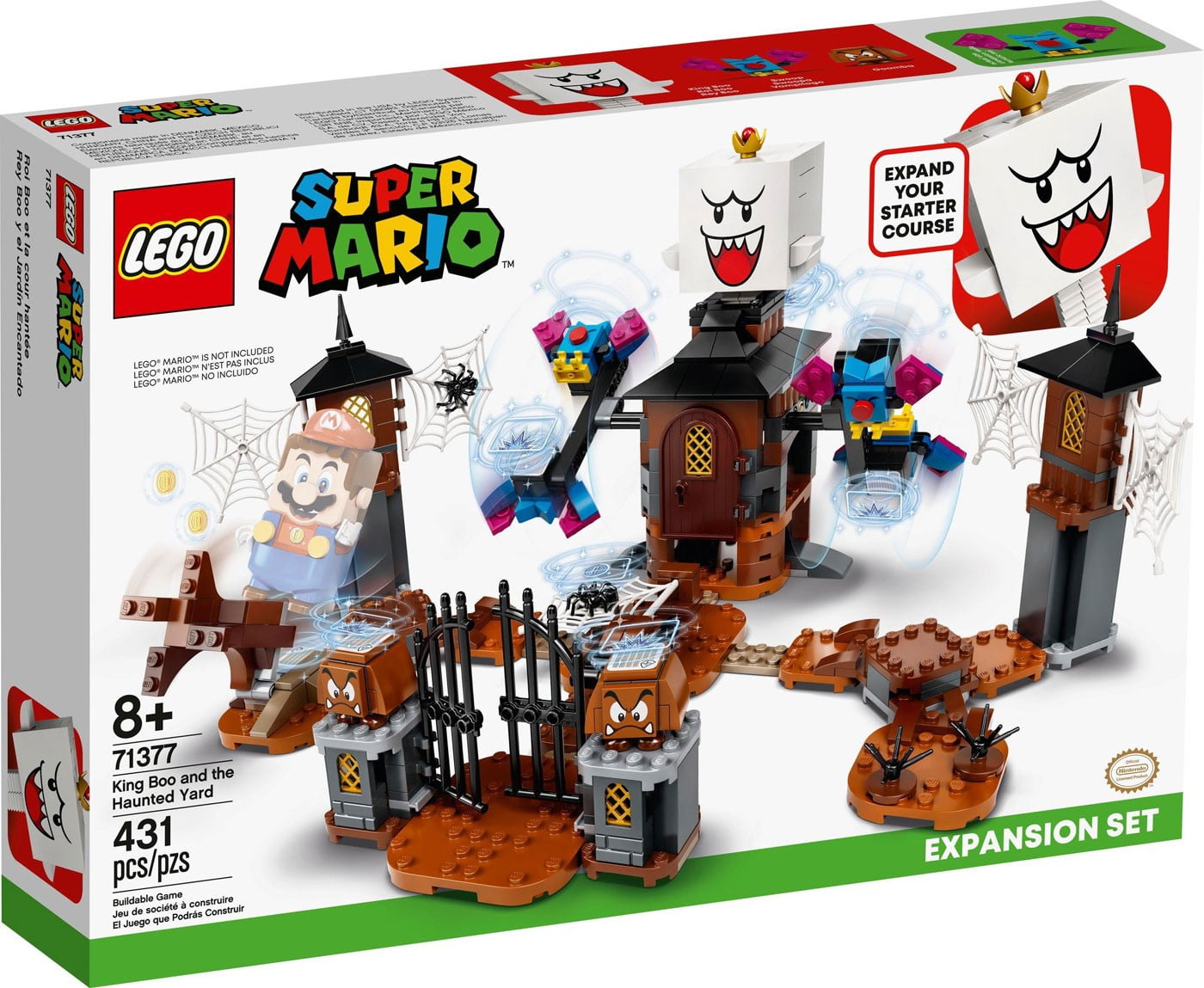 LEGO Super Mario Fortress Expansion Set 71362 - Kids' Building