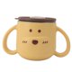 thumbnail image 1 of Tazas Para Niños Pequeños De Acero Inoxidable Con Aislamiento De Doble Pared Con Pajitas Y Tapas, Taza Con Aislamiento Al Vacío De Doble Pared Con Asas Dobles, Linda Taza Con, 1 of 7
