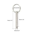 thumbnail image 2 of Uxcell Quick Release Pin 6mmX50mm Marine Hardware for Boat Top Deck Hinge 4pcs, 2 of 5
