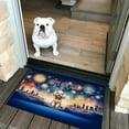 thumbnail image 2 of Happy New Year with Poodle Fireworks Holiday Xmas Winter 2025 Doormat Poodles Dog Lover Gifts Idea Indoor Outdoor Welcome Mat - 00025, 2 of 5