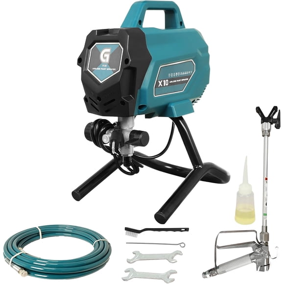 3300 PSI Electric Paint Spray Gun Kit - Premium DIY Paint Gun for Cars, House Painting with 750W Motor