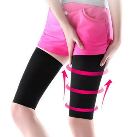 Women Slimming Compression Thigh Leg Shaper Sleeve Varicose Veins Support
