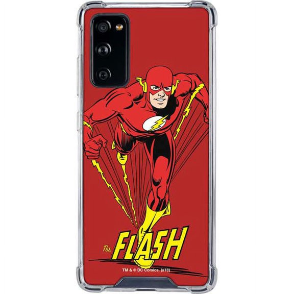 Skinit DC Comics Flash Portrait Galaxy S20 FE Clear Case
