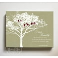 thumbnail image 3 of MuralMax Personalized Family Tree Canvas & Lovebirds, Romantic Lovebirds & Inspirational Quote Wall Decor - Gifts For Parents Wedding Anniversary Milestone, Grandparents, Khaki - Size 12 x 10, 3 of 7