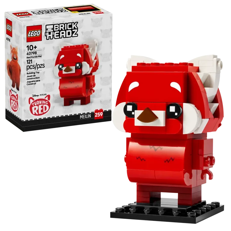 LEGO, BrickHeadz Disney Pixar Red Panda Mei 40798 Set 121 Pieces
