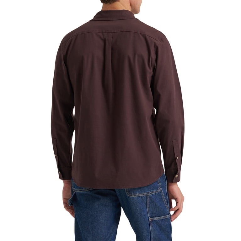 Wrangler Men's Long Sleeve Heritage Solid Shirt photo 3