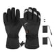 thumbnail image 1 of guantes calefactables con 3 marchas y pantalla táctil, guantes térmicos de invierno, color negro, talla XL, 1 of 14