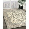thumbnail image 2 of Ahgly Company Indoor Rectangle Traditional Vanilla Gold Persian Area Rugs, 7' x 9', 2 of 6