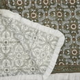 thumbnail image 2 of Block Print Cotton Indian Jaipuri Raza Quilt- 103"X95", 2 of 6