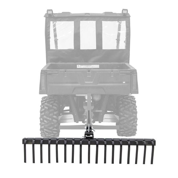 Black Widow 60in W Rake ATV/UTV Implement Attachment