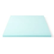 Lucid 3 Cooling Gel with Aloe Plush Memory Foam Mattress Topper, Full