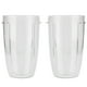 thumbnail image 2 of Reemplazo de taza de licuadora, taza de exprimidor de 2 piezas, piezas de exprimidor eléctrico transparente, taza de exprimidor eléctrico, materiales ecológicos, 2 of 8