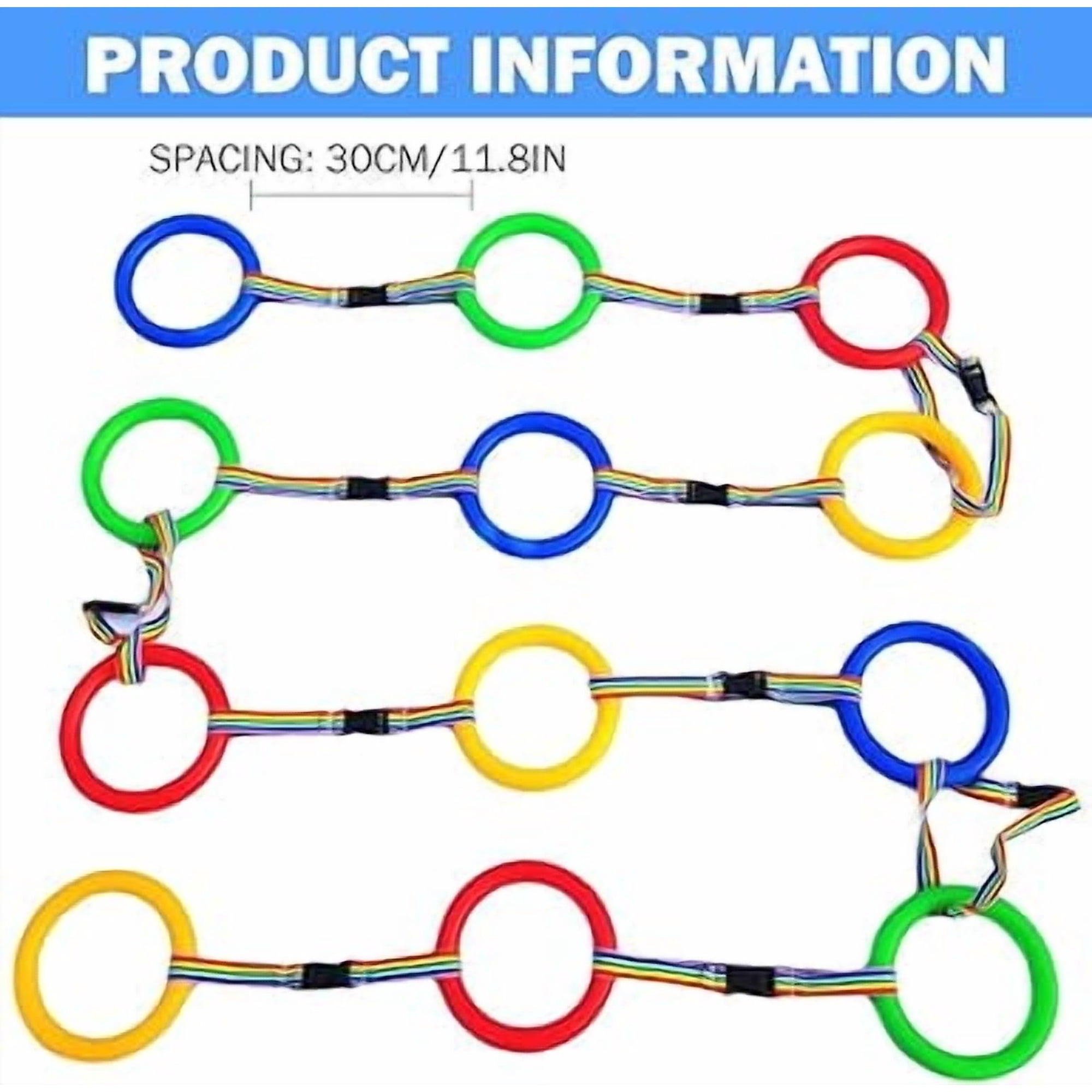 12Pcs Walking Rope for Preschool, Kids Safety Leash with Plastic Handles for Kindergarten Daycare Outdoor Activities