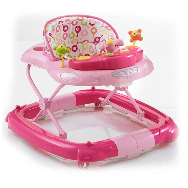 AmorosO 9602 pink Baby Walker, Pink