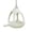 White, variant on Solar Bird Feeder for Outdoors Hanging - Wild Bird Feeders for Outside, Waterproof Eco-Friendly Polymer Bird Houses Solar Garden Lantern for Backyard Birding & Wildlife Decor