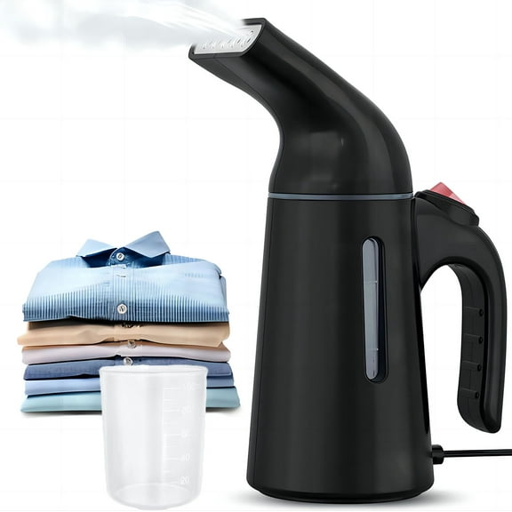 1pc garment steamer,Gift a measuring cup. handheld clothes steamer, portable travel steam iron, portable garment steamer, quick heating, multi-functional powerful steamer, suitable for home and trave