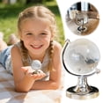 thumbnail image 2 of ZZHZGZ Canada Clearance Sale Miniature World Globe Desktop Style Rotatable Sphere For Home Study, 2 of 6