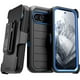 thumbnail image 1 of Funda para Google Pixel 9 (2024) con Clip para Cinturón y Soporte, Funda Protectora de Doble Capa sin Pantalla a Prueba de Golpes para Pixel 9 - Negra y Azul, 1 of 5
