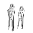 thumbnail image 2 of Juego 4 Pinzas Presión Medida Gravada Ch127l Urrea Urrea CH127L-URR, 2 of 4