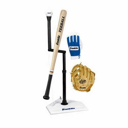Franklin Sports Teeball Set with 9.5'' Glove