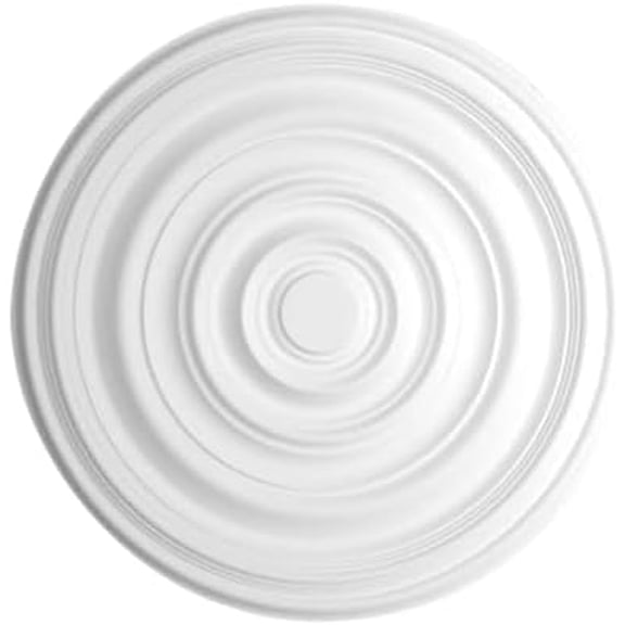 29-1/8 inch x 1-1/2 inch Plain Polyurethane Ceiling Medallion Single Pack$$Tools & Hardware Other