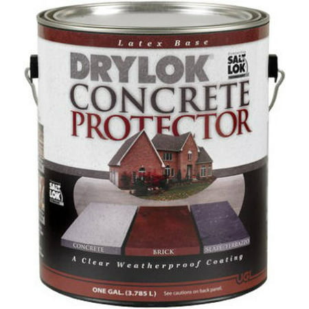 Concrete Protector, Clear Latex, Gallon - Pack of