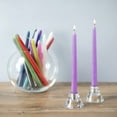 thumbnail image 5 of CANDWAX 8 inch Taper Candles Set of 12 - Dinner Candles Dripless - Tall Candles Long Burning Perfect for Dinner, Party or Wedding Candles Decor - Lilac Candles, 5 of 9