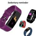 thumbnail image 3 of tredstone Bracelet Intelligent Étanche Montre Intelligente Portable Fonction de Rappel Prendre des Photos Bracelet Sangle Bain Natation Course Rouge 1 Ensemble, 3 of 6