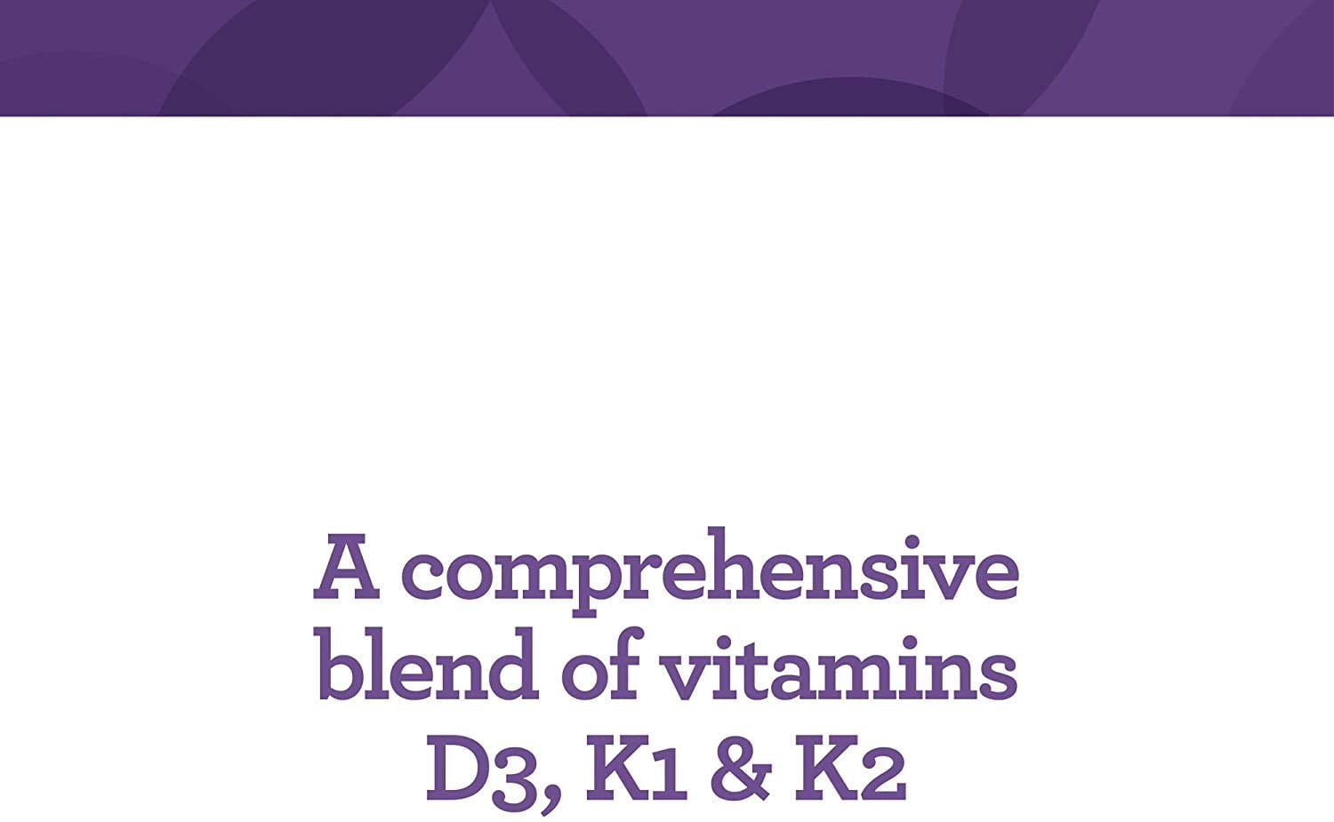 INNATE Response Formulas Vitamin D3 5000 IU (125 mcg) - Vitamins D3, K1 & K2 - 60 Servings