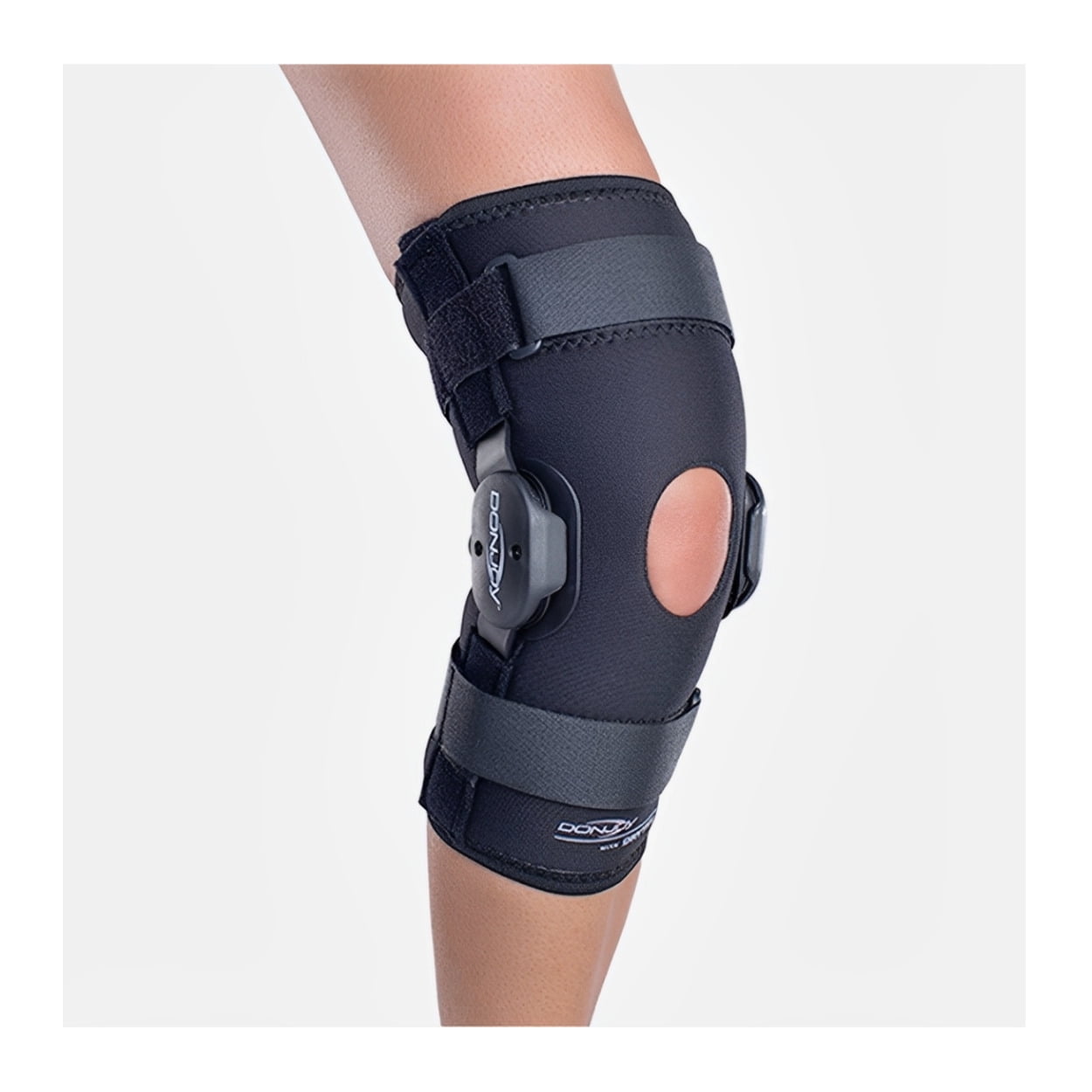 DonJoy Lateral J Patella Knee Support Brace with Hinge: Drytex