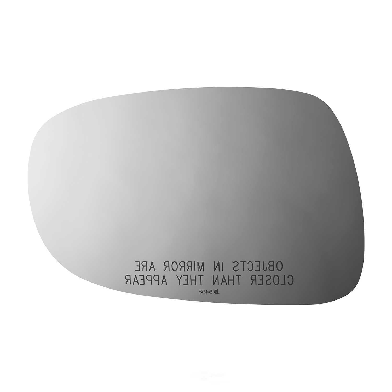 Burco Side View Mirror Replacement Glass - Clear Glass - 5458