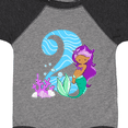 thumbnail image 4 of Inktastic Second Birthday Mermaid Girls Baby Bodysuit, 4 of 5