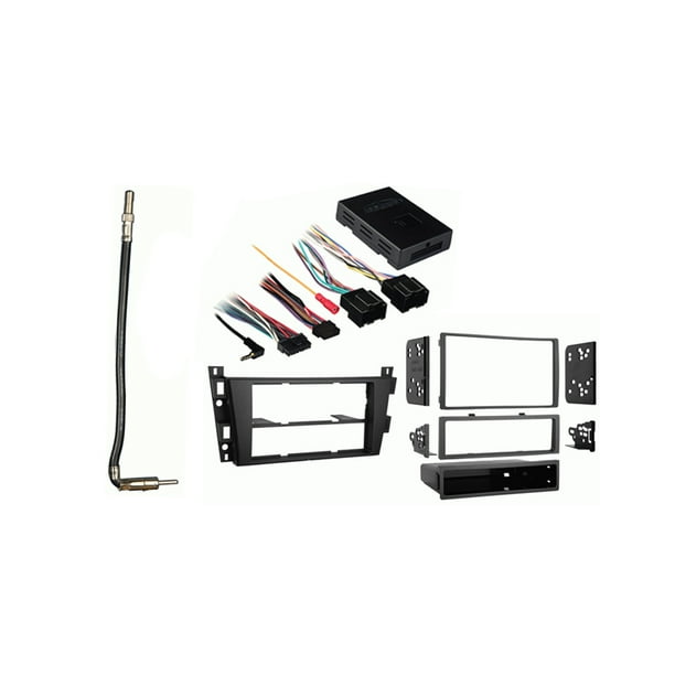 Fits Cadillac Dts 2006 2011 Single Double Din Harness Radio Install Dash Kit Walmart Com Walmart Com