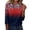 Navy, variant on 4th Of July T Shirts for Women 3/4 Sleeve Tops for Women Usa 250th Anniversary Shirt Casual Loose Fit Patriotic 4th Of July T-Shirt