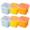thumbnail image 1 of 6Pcs Individual Ice Cube Mold Silicone Ice Cube Making Molds with Lid for Drinks Cocktail, 1 of 3