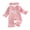 Pink, variant on RUINIXCW Daddy's Girl Outfit Newborn Baby Girl Hospital Coming Home Outfit Waffled Romper Infant Baby Girls Fall Winter Clothes Long Sleeve Jumpsuit Headband Set