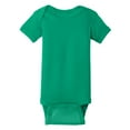 thumbnail image 3 of Mafoose Infant Short Sleeve Baby Rib Male Bodysuit Kelly 12M, 3 of 5
