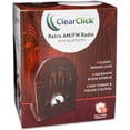thumbnail image 6 of ClearClick Retro AM/FM Radio with Bluetooth - Classic Wooden Vintage Retro Style Speaker, 6 of 6
