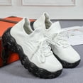 thumbnail image 6 of Dakaela Women's Walking Shoes Slip on Tennis Running Sneakers 2025 Fashion Casual Womens Shoes White 9.5, 6 of 8