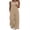 Khaki, variant on Overalls for Women Loose Wide Leg Jumpsuits Casual One Piece Boho Outfits Baggy Jumpers Sleeveless Summer Rompers Blue Boho Print