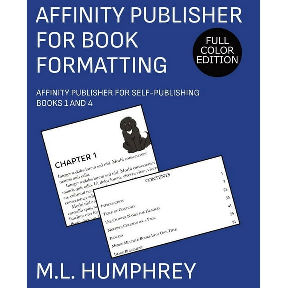 Affinity Publisher for Book Formatting : Full-Color Edition (Paperback)