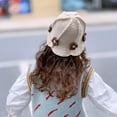 thumbnail image 5 of Cute Hand-knit Bucket Hat for Kids Boys&girls Ins Crochet Flower Stripe Baby Fisherman Hat Bohemian Style Toddlers Warm Cap (for SAPPHIRE), 5 of 7