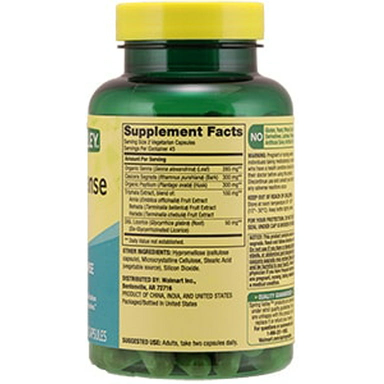 Spring Valley™ Detox & Cleanse Support* 90 Vegetarian Capsules