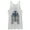 White Heather, variant on Women's Star Wars R2-D2 Detailed Droid  Racerback Tank Top Gray Heather X Large