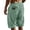 136#Light Green, variant on Mens Corduroy Shorts Vintage Texture Beach Casual Shorts Plus Size Drawstring Baggy Short Pants Pockets Resort Wear White L