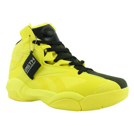 Reebok Mens SHAQ ATTAQ MODERN Yellow Basketball Shoes Size 10 New