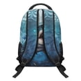 thumbnail image 4 of Jeiento Kids School Backpack 16 Inch Lightweight Water-Resistant Polyester Bookbag with Adjustable Straps, Multiple Organizer Pockets for Elementary Boys and Girls, White Shark Print, 4 of 7